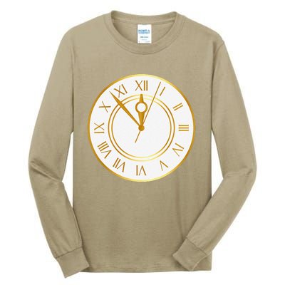 New YearS Eve Clock Tall Long Sleeve T-Shirt