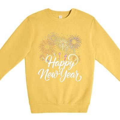 New Years Eve Party Supplies NYE 2024  Premium Crewneck Sweatshirt