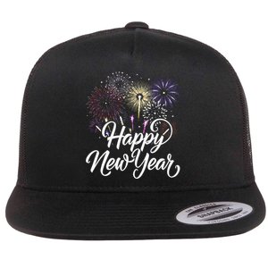 New Years Eve Party Supplies NYE 2024  Flat Bill Trucker Hat