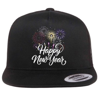 New Years Eve Party Supplies NYE 2024  Flat Bill Trucker Hat