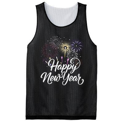 New Years Eve Party Supplies NYE 2024  Mesh Reversible Basketball Jersey Tank