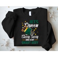New York Football Queen Classy Sassy And A Bit Smart Assy Sweatshirt