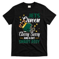 New York Football Queen Classy Sassy And A Bit Smart Assy T-Shirt