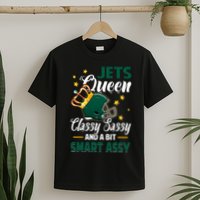 New York Football Queen Classy Sassy And A Bit Smart Assy T-Shirt