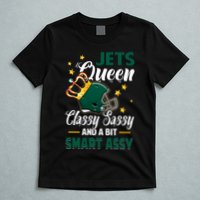 New York Football Queen Classy Sassy And A Bit Smart Assy T-Shirt