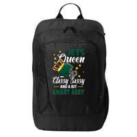 New York Football Queen Classy Sassy And A Bit Smart Assy City Backpack
