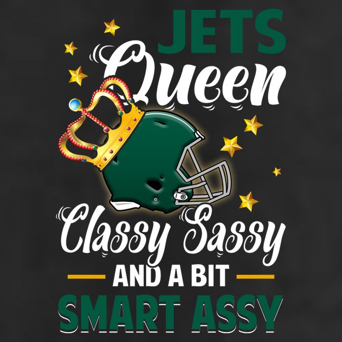 New York Football Queen Classy Sassy And A Bit Smart Assy Large Microfiber Waffle Golf Towel