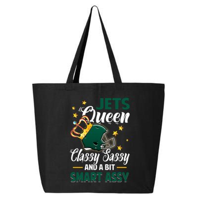 New York Football Queen Classy Sassy And A Bit Smart Assy 25L Jumbo Tote