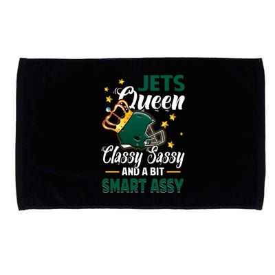 New York Football Queen Classy Sassy And A Bit Smart Assy Microfiber Hand Towel