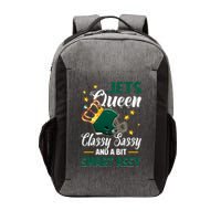 New York Football Queen Classy Sassy And A Bit Smart Assy Vector Backpack