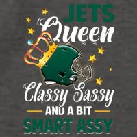 New York Football Queen Classy Sassy And A Bit Smart Assy Vector Backpack