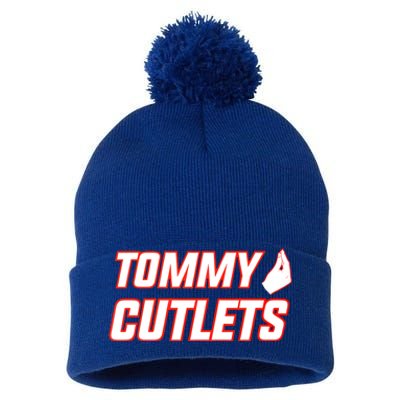 New York Football Tommy Cutlets Pom Pom 12in Knit Beanie