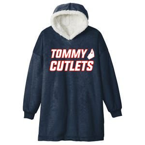 New York Football Tommy Cutlets Hooded Wearable Blanket