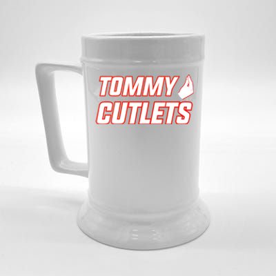 New York Football Tommy Cutlets Beer Stein