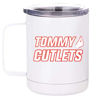 New York Football Tommy Cutlets 12 oz Stainless Steel Tumbler Cup