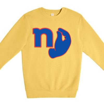 New York Football Premium Crewneck Sweatshirt