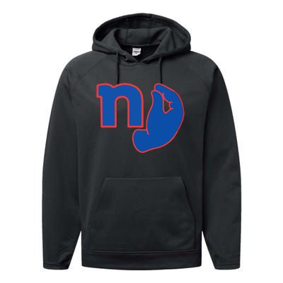 New York Football Performance Fleece Hoodie