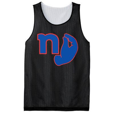 New York Football Mesh Reversible Basketball Jersey Tank