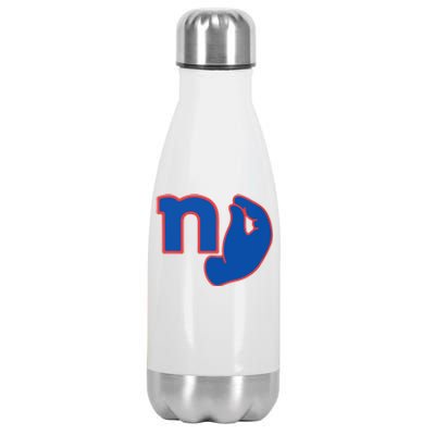 New York Football Stainless Steel Insulated Water Bottle