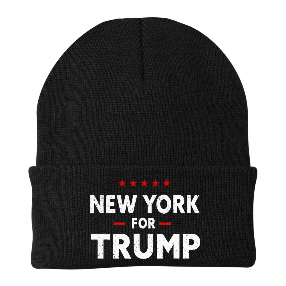 New York For Trump 2024 47th President Of The Usa Beanie