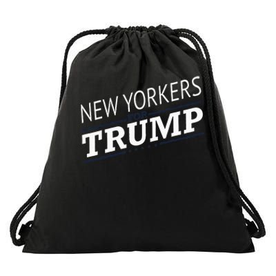 New York For Trump 2024 Second President Election Drawstring Bag