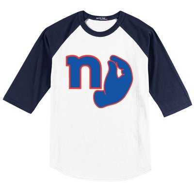 New York Football Baseball Sleeve Shirt