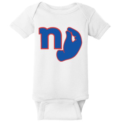 New York Football Baby Bodysuit