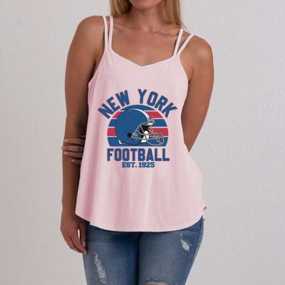 New York Football Est 1925 Football Team Supporter Women's Strappy Tank