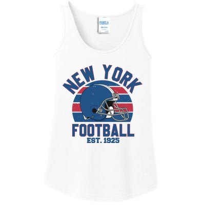 New York Football Est 1925 Football Team Supporter Ladies Essential Tank