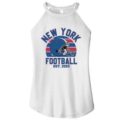 New York Football Est 1925 Football Team Supporter Women's Perfect Tri Rocker Tank