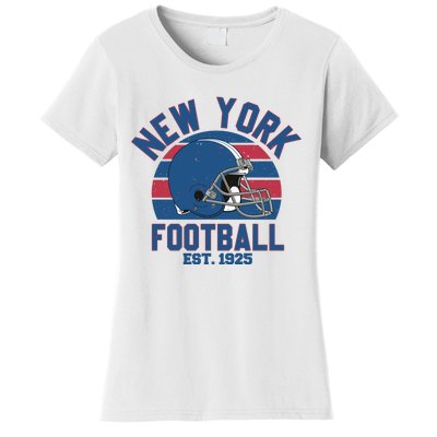 New York Football Est 1925 Football Team Supporter Women's T-Shirt