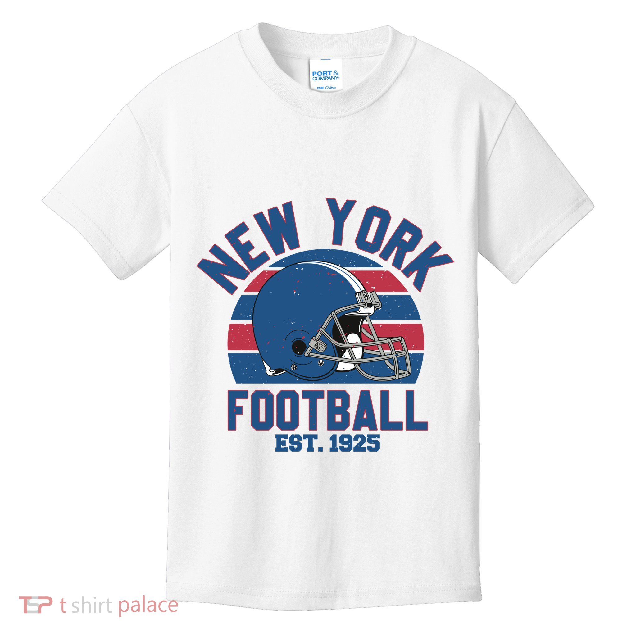 New York Football Est 1925 Football Team Supporter Kids T-Shirt