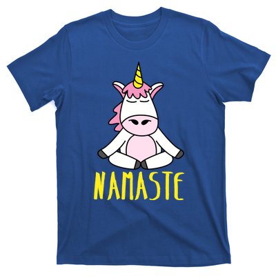 Namaste Yoga Funny Meditating Magical Creature Gift T-Shirt