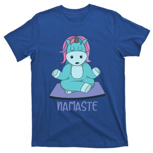 Namaste Yoga Funny Meditating Magical Creature Gift T-Shirt