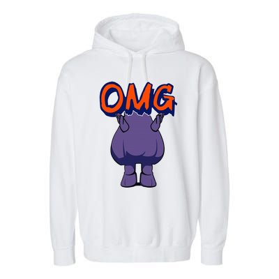 New York G.R.I.M.A.C.E Omg Fans Garment-Dyed Fleece Hoodie