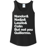 Not You Guillermo What We Do In The Shadows Ladies Essential Tank