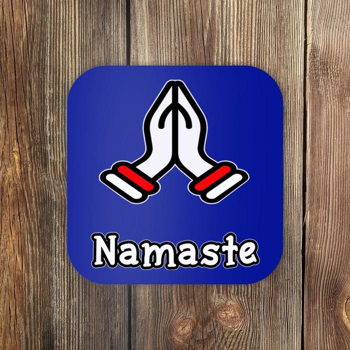 Namaste Yoga Great Gift Namaste Gift Coaster