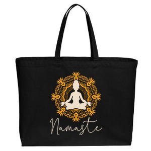 Namaste Yoga Gift Great Gift Cotton Canvas Jumbo Tote