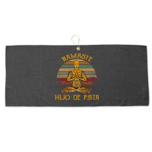 Namaste Yoga Gift Meaningful Gift Large Microfiber Waffle Golf Towel