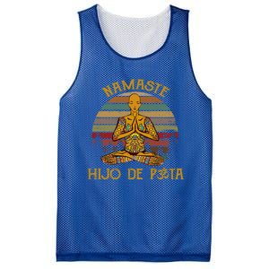 Namaste Yoga Gift Meaningful Gift Mesh Reversible Basketball Jersey Tank