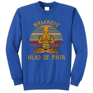 Namaste Yoga Gift Meaningful Gift Tall Sweatshirt