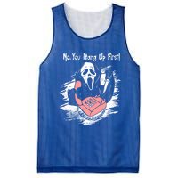 No You Hang Up First Ghost Calling Halloween Cute Gift Mesh Reversible Basketball Jersey Tank