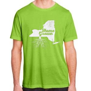 New York Home Grown Roots Ny State Pride Adult ChromaSoft Performance T-Shirt