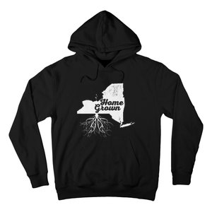 New York Home Grown Roots Ny State Pride Hoodie