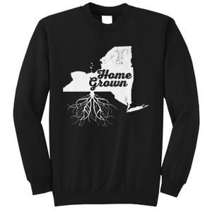 New York Home Grown Roots Ny State Pride Sweatshirt