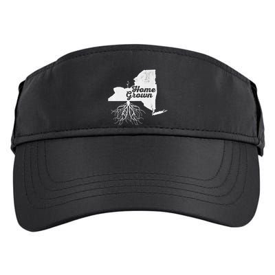 New York Home Grown Roots Ny State Pride Adult Drive Performance Visor
