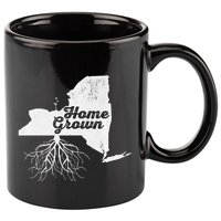 New York Home Grown Roots Ny State Pride 11oz C Handle Ceramic Mug