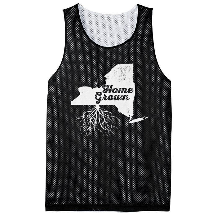 New York Home Grown Roots Ny State Pride Mesh Reversible Basketball Jersey Tank