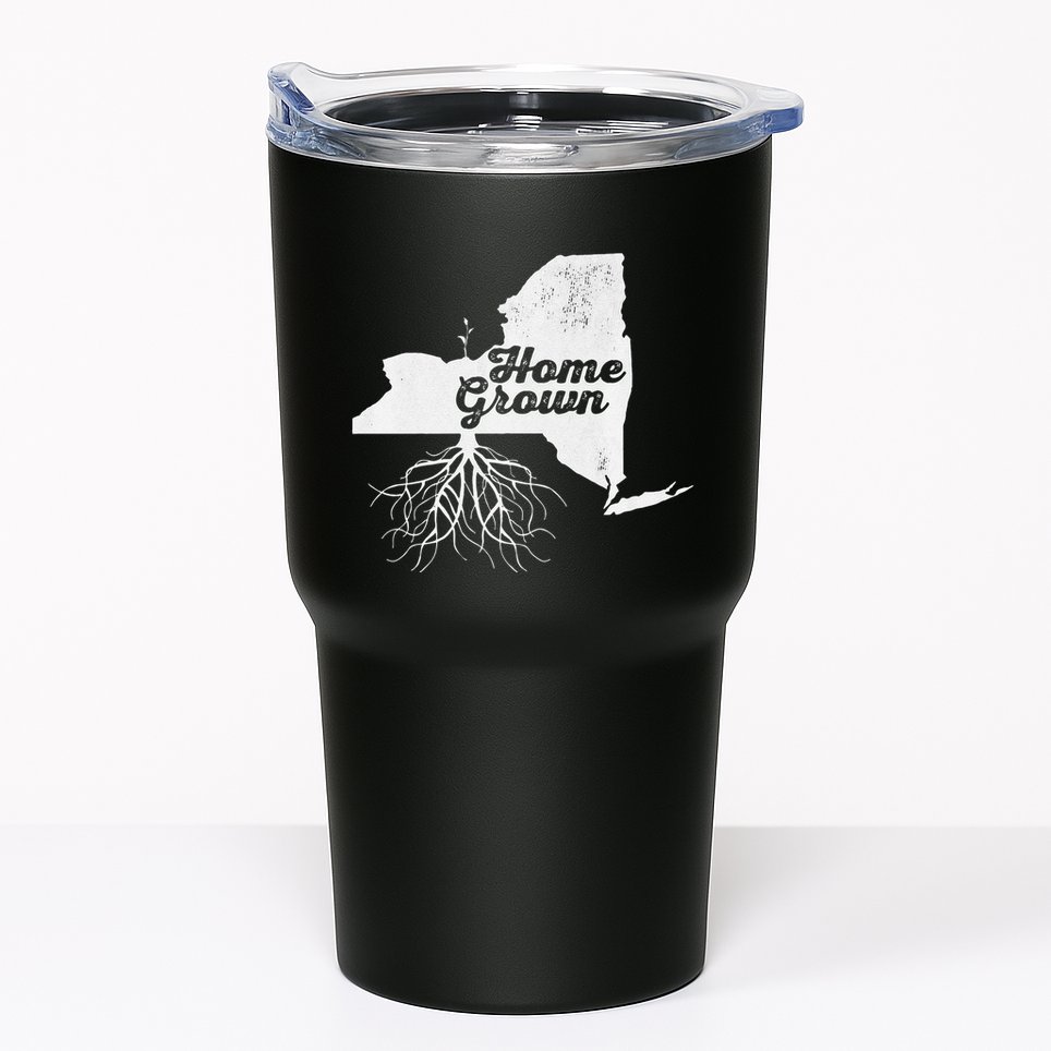New York Home Grown Roots Ny State Pride Tumbler