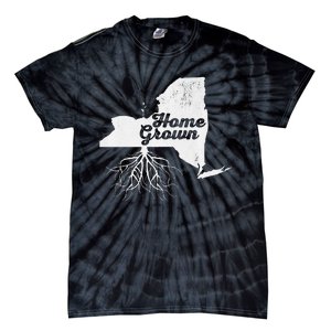 New York Home Grown Roots Ny State Pride Tie-Dye T-Shirt